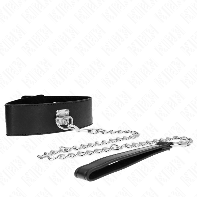KINK COLLAR & GAG Collier Modèle Basic Laisse 65 Cm Modèle 0 — vue détaillée