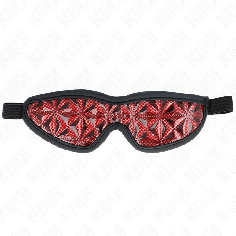KINK MASKED ALLURE Serre-Tête Motif Diamants Rouge 20,5 X 6 Cm — vue détaillée