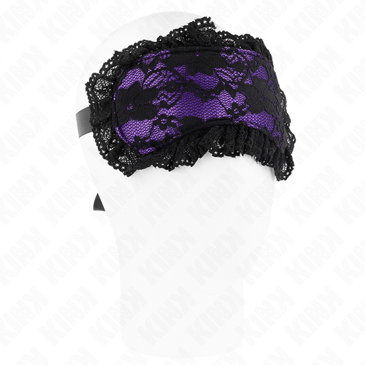 KINK MASKED ALLURE Bandage Dentelle Modèle 2 22,5 X 11 Cm - Aura Intime