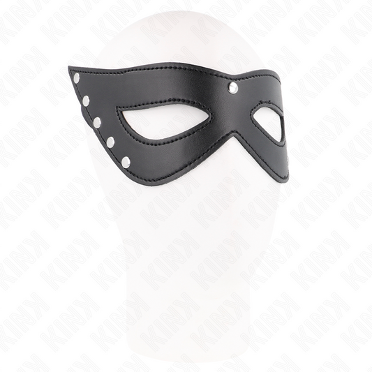 KINK MASKED ALLURE Masque Yeux 5 Rivets 28 X 8 Cm - Aura Intime