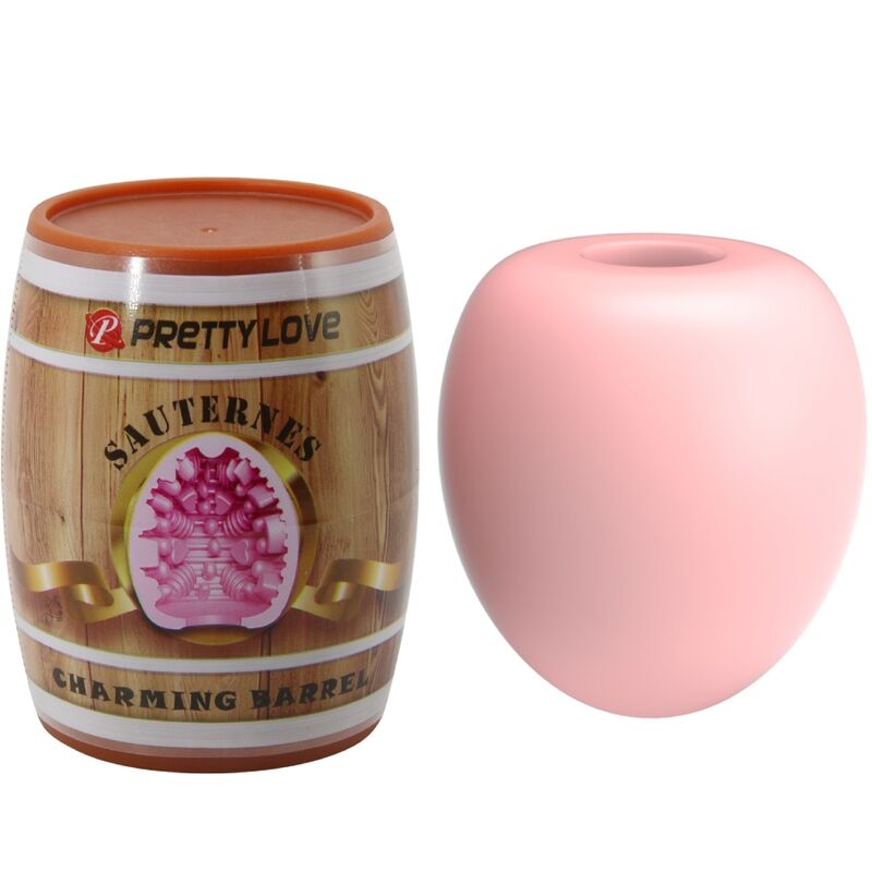 PRETTY LOVE FLIRTATION MASTURBATEUR HOMME OEUF ROSE MODÈLE 2 - Aura Intime