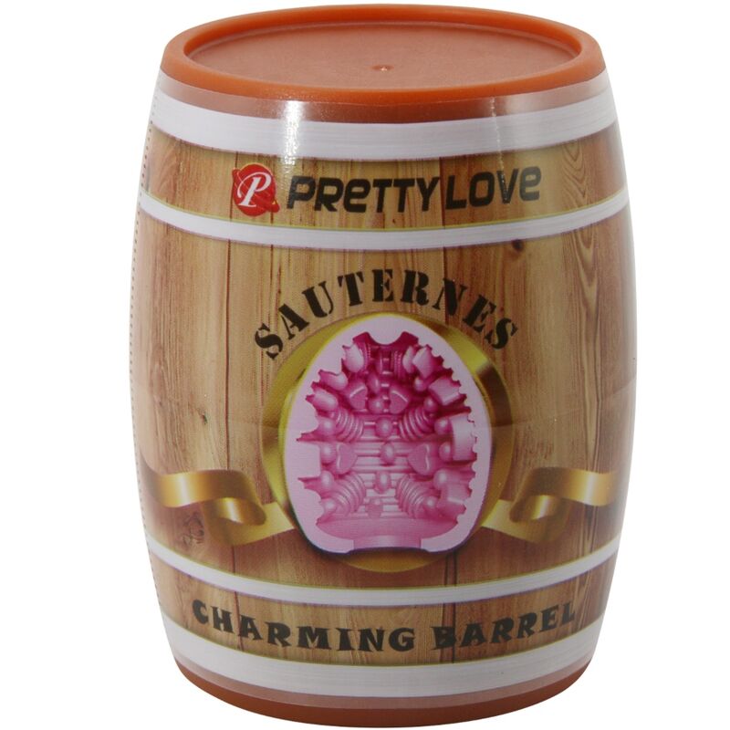PRETTY LOVE FLIRTATION MASTURBATEUR HOMME OEUF ROSE MODÈLE 2 — vue arrière