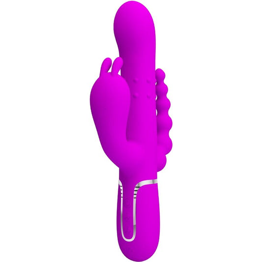 PRETTY LOVE FLIRTATION Cammy Triple Vibrateur Multifonction 4 1 Rose - Aura Intime