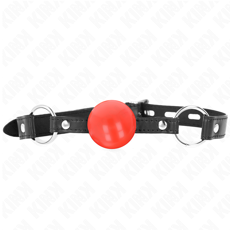 KINK COLLAR & GAG Balle Tpe Rouge 4 Cm Bag 60 X 2 Cm — vue alternative
