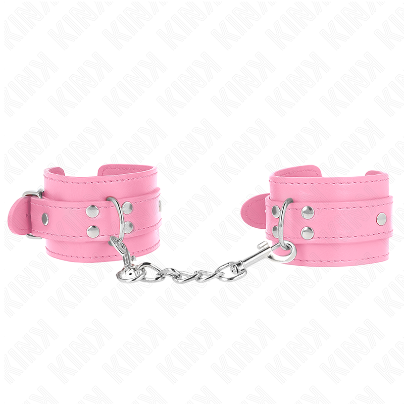KINK WRIST RESTRAINT Appui-Poignets Simples Rose Réglable 20-23 Cm X 5,5 Cm — vue détaillée