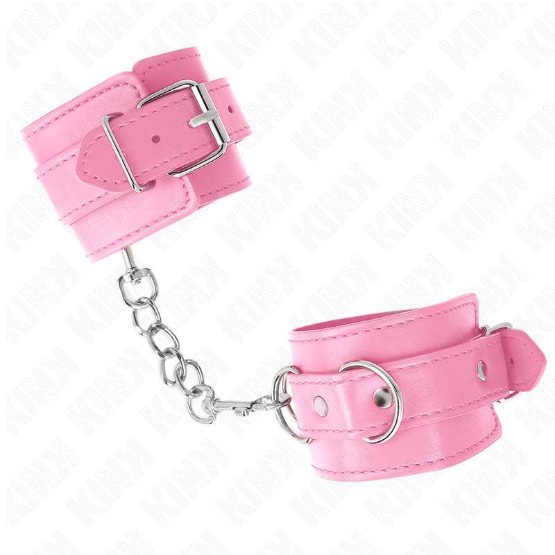 KINK WRIST RESTRAINT Appui-Poignets Simples Rose Réglable 20-23 Cm X 5,5 Cm — vue arrière