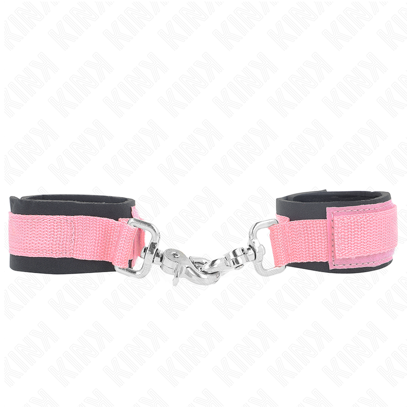KINK WRIST RESTRAINT Appui-Poignets Réglables Néoprène Rose Réglable 22-34 Cm — vue détaillée