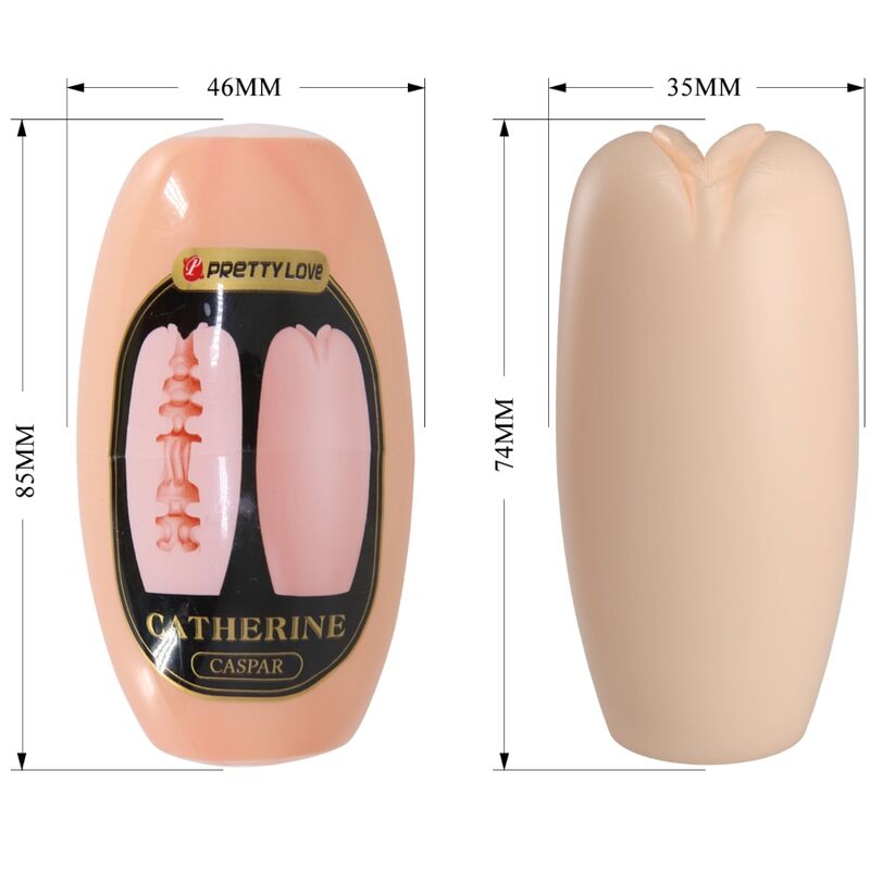 PRETTY LOVE FLIRTATION MASTURBATEUR MASCULIN CATHERINE FLESH — vue arrière