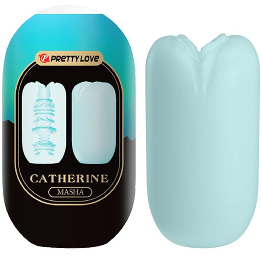 PRETTY LOVE FLIRTATION MASTURBATEUR HOMME MASHA BLEU - Aura Intime