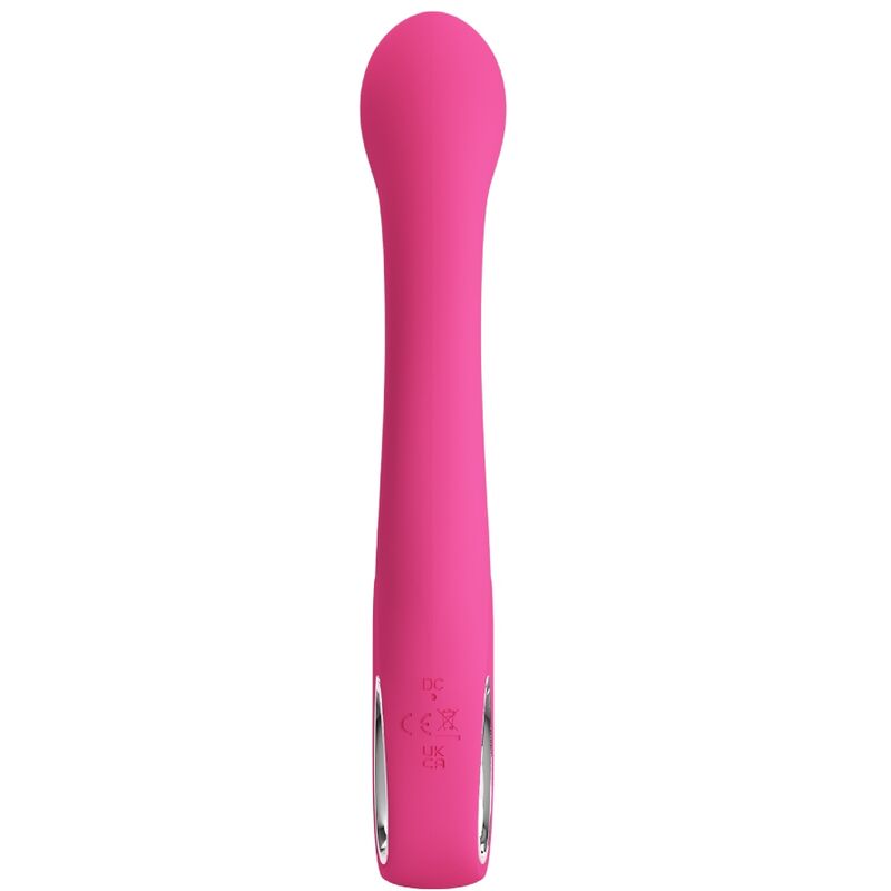 PRETTY LOVE FLIRTATION Vibrateur Fritz Rabbit 12 Vibrations Rose — vue arrière