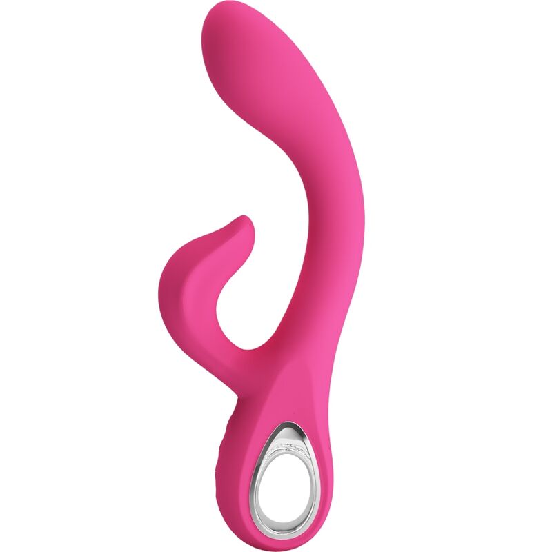PRETTY LOVE FLIRTATION Vibrateur Fritz Rabbit 12 Vibrations Rose — vue détaillée
