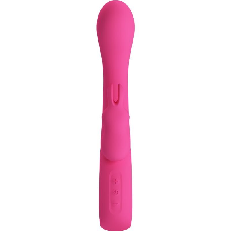 PRETTY LOVE FLIRTATION Vibrateur Novak Rabbit 12 Vibrations Rose — vue détaillée