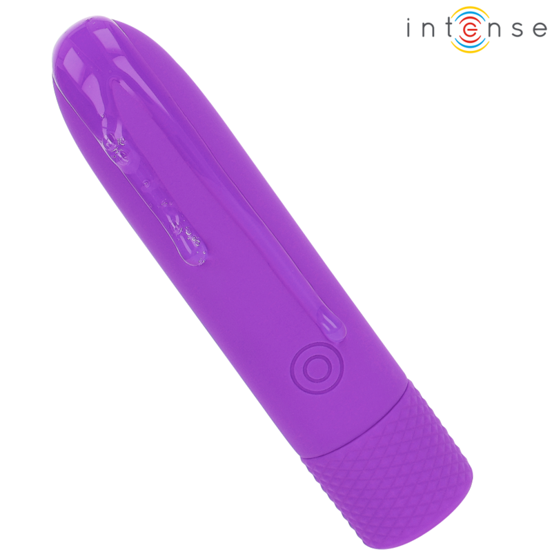 INTENSE FUN TOYS Symone Bullet Vibrant Rechargeable Usb 8 Vibrations Viole... — vue alternative