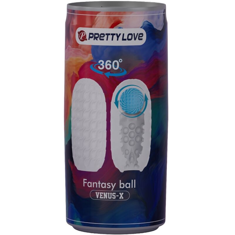 PRETTY LOVE MASTURBATEUR HOMME VENUS X MODÈLE 2 BLANC - Aura Intime