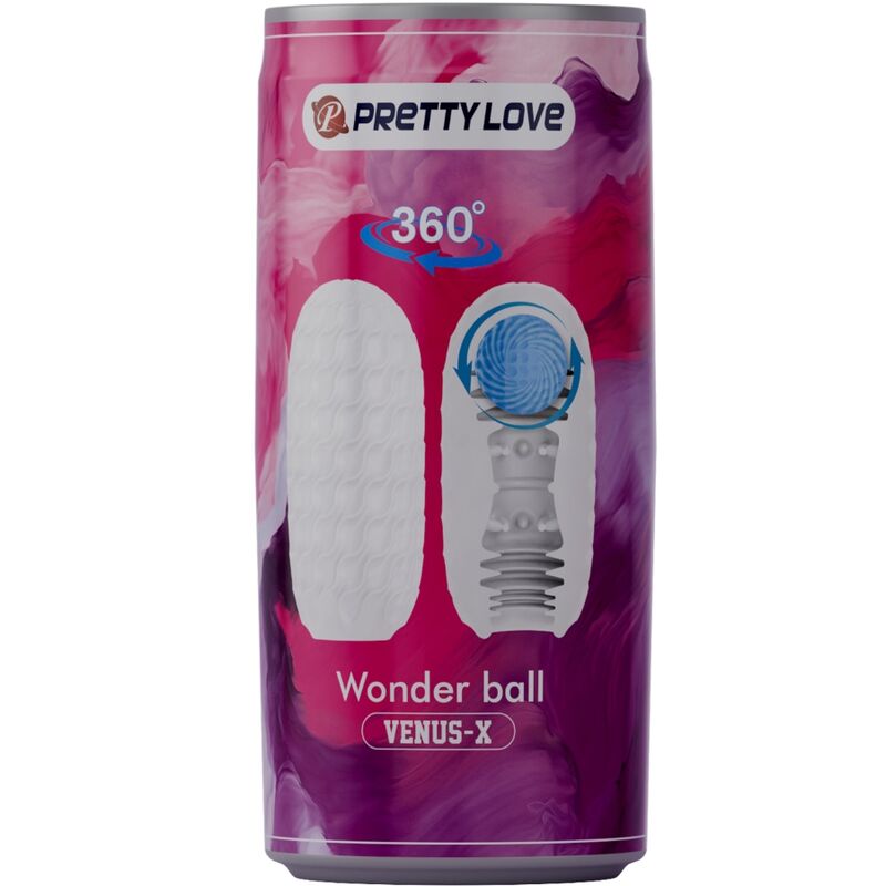 PRETTY LOVE MASTURBATEUR HOMME VENUS X MODÈLE 3 BLANC - Aura Intime
