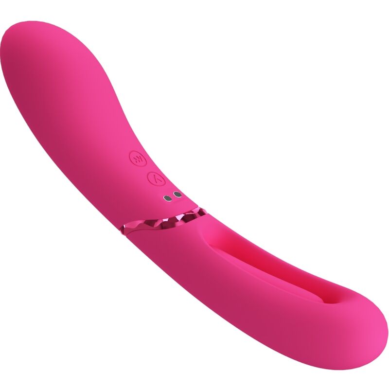 ROMANCE Vibrateur Point G Lexie 7 Vibrations Rose — vue arrière