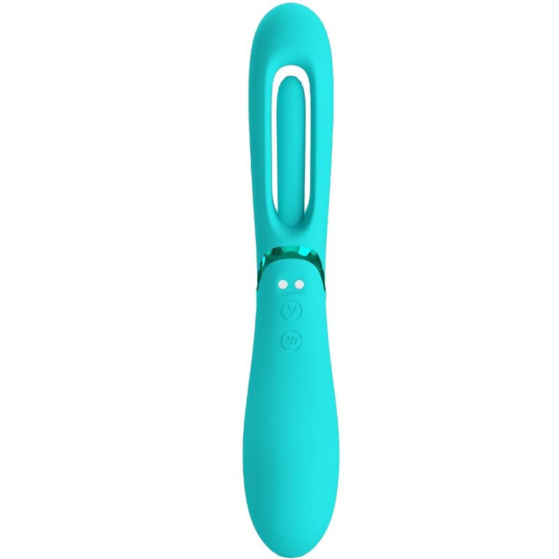 ROMANCE Vibrateur Point G Lexie 7 Vibrations Bleu — vue détaillée