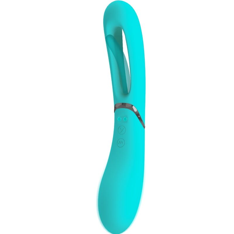 ROMANCE Vibrateur Point G Lexie 7 Vibrations Bleu — vue alternative