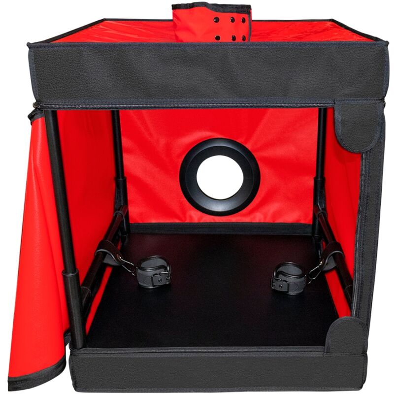 SECRET DOME Kink Club Cabina Bukkake Noir Rouge — vue détaillée
