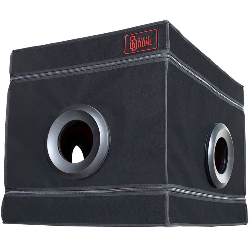 SECRET DOME Kink Club Niche Cabine Noir Rouge — vue alternative