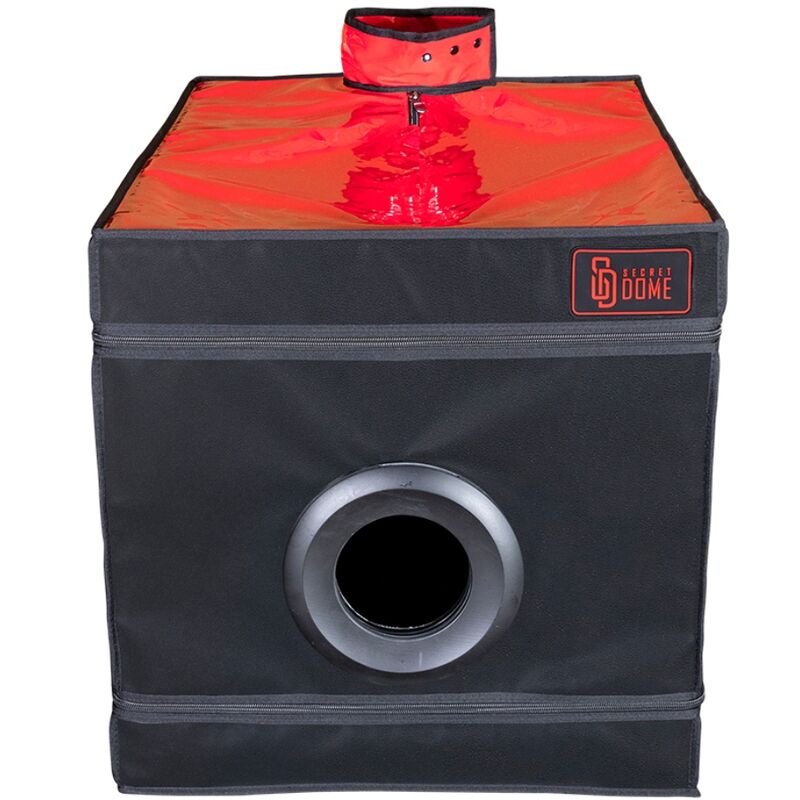 SECRET DOME Kink Club Niche Cabine Noir Rouge — vue détaillée