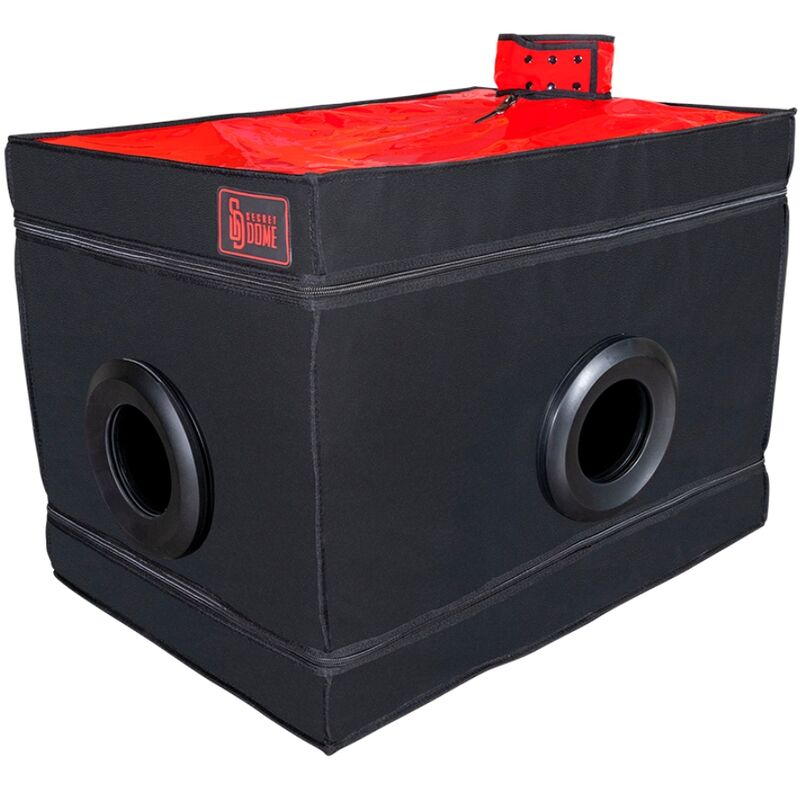 SECRET DOME Kink Club Niche Cabine Noir Rouge - Aura Intime