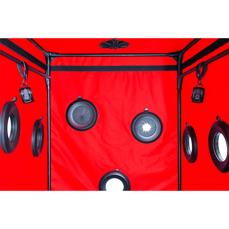 SECRET DOME Kink Club Cabin Scandale Noir Rouge — vue détaillée
