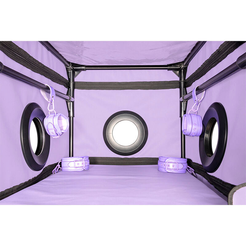 SECRET DOME Kink Club Niche Cabine Violet — accessoires inclus