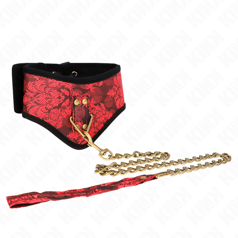KINK COLLAR & GAG Collier Modèle Scandale Bracelet Dentelle 75 Cm 44 X 10 Cm — vue détaillée