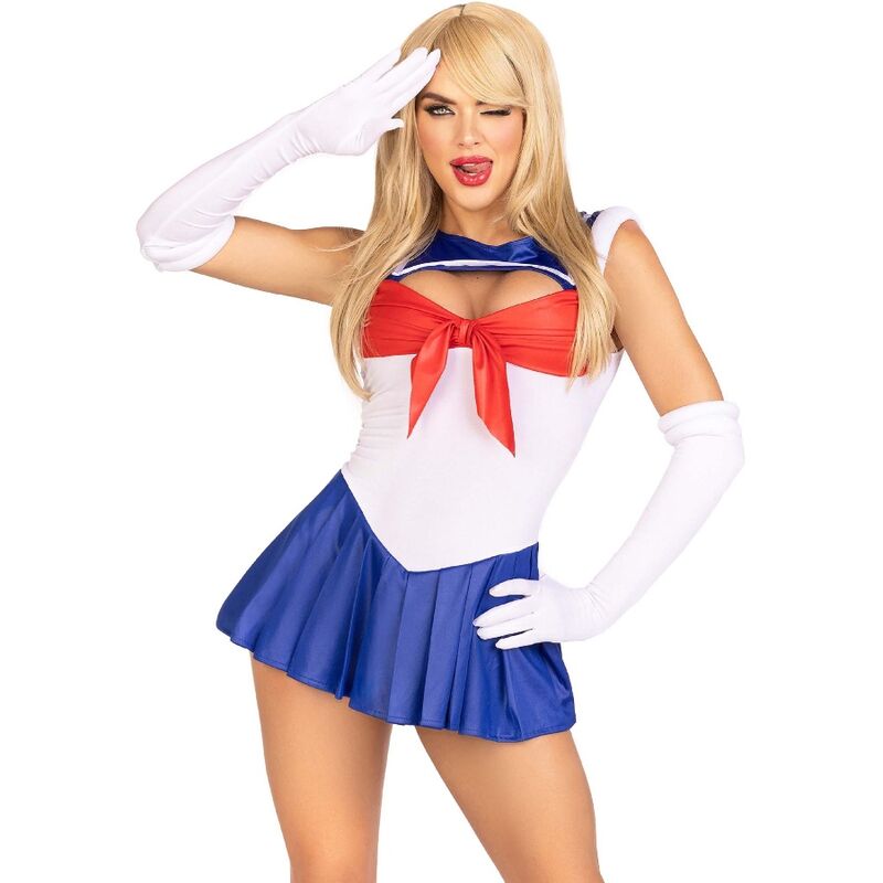 LEG AVENUE COSTUMES Costume Sexy Marin Multicolore S — vue détaillée