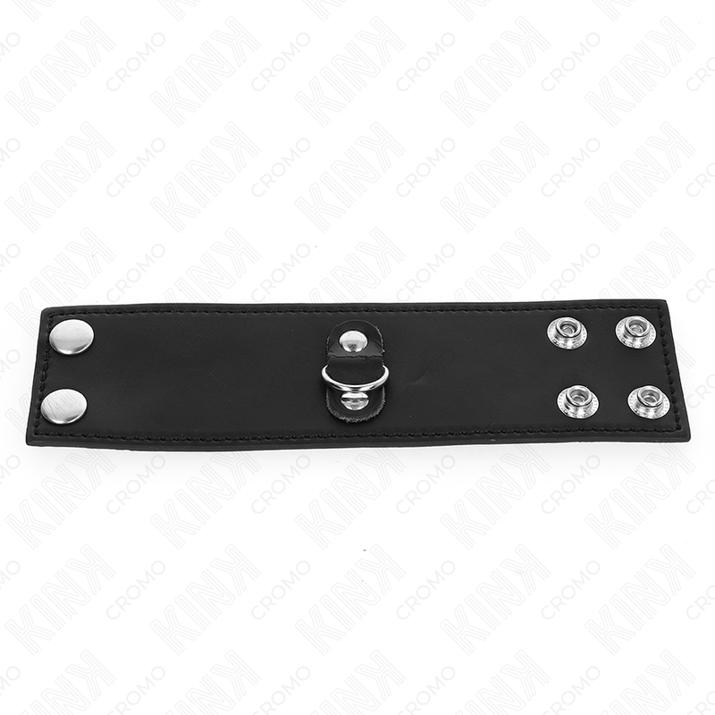 KINK RING POWER Anneau Pénis Cuir Fermeture À Pression 18 X 5 Cm — vue alternative