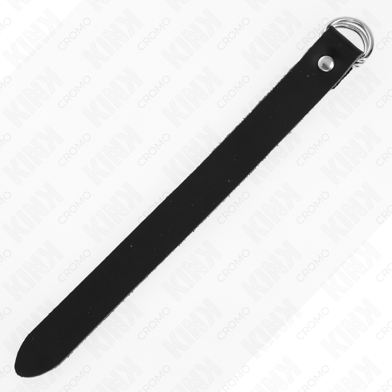 KINK RING POWER Anneau Pénis Cuir Fermeture À Pression 22 X 2 Cm — vue arrière