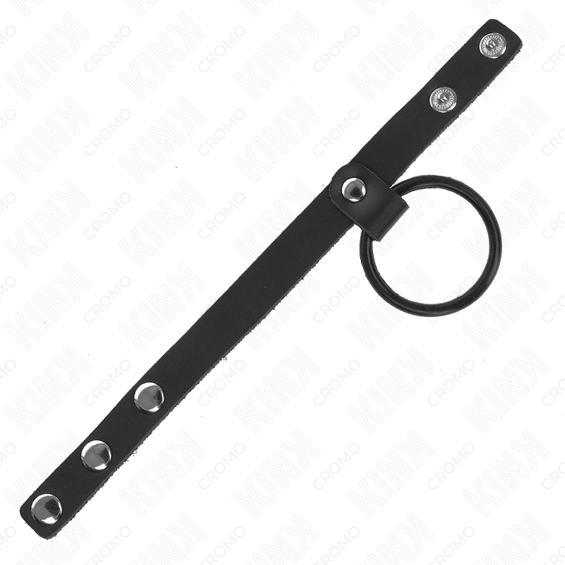 KINK RING POWER Anneau Pénis Silicone 3,8 Cm Séparateur Balles Cuir 22 X ... — vue arrière