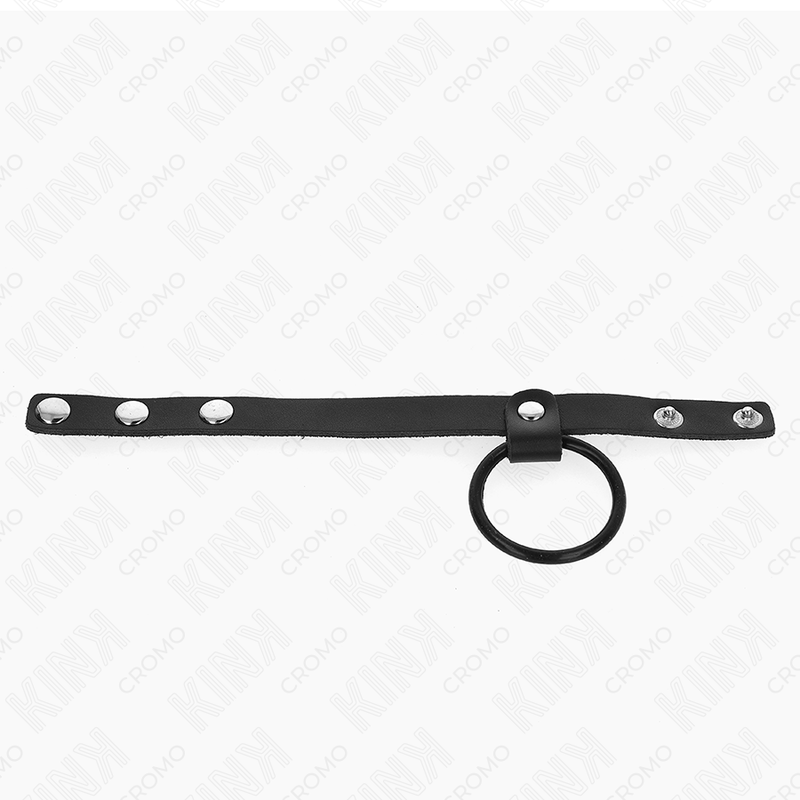 KINK RING POWER Anneau Pénis Silicone 3,8 Cm Séparateur Balles Cuir 22 X ... — vue alternative