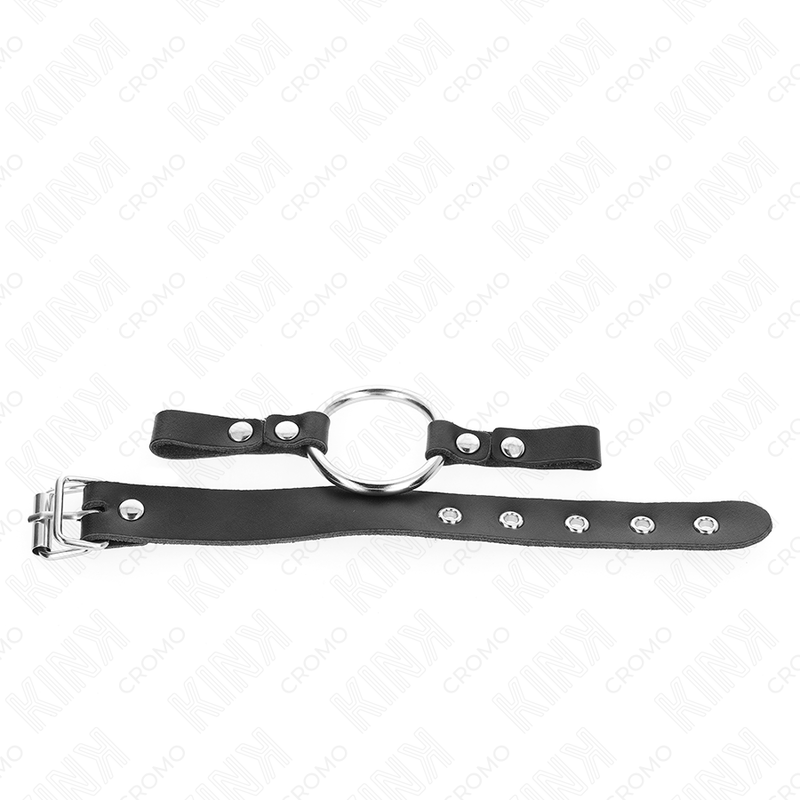 KINK RING POWER Anneau Pénis Cuir Fermeture À Boucle 22 X 2 Cm Anneau Mét... — vue détaillée
