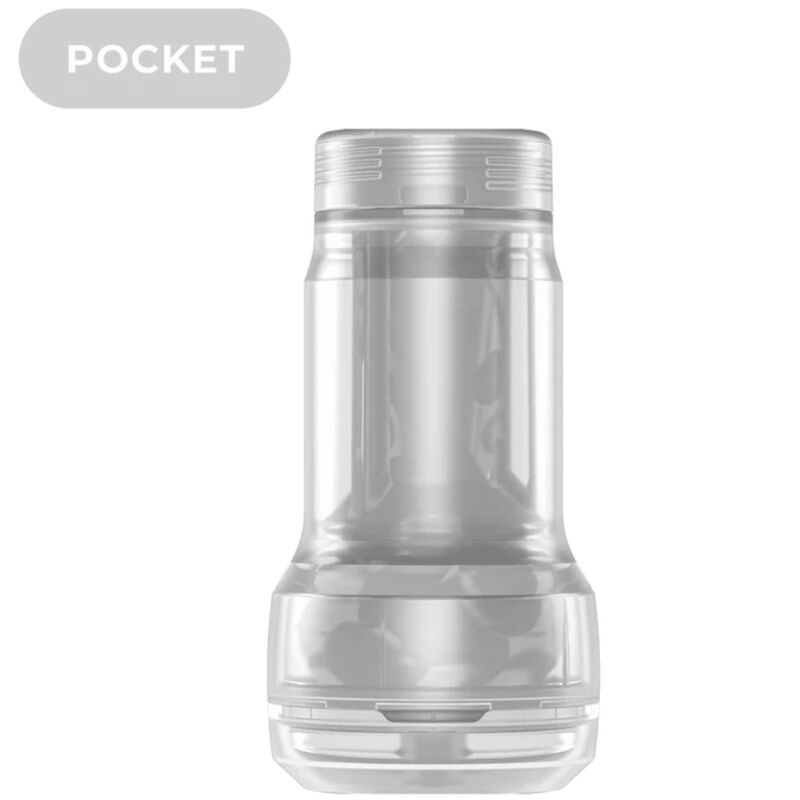 KIIROO FEEL POCKET STROKER CRISTAL PAR KIIROO TRANSPARENT — vue alternative