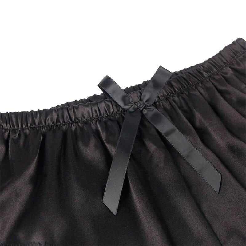 SUBBLIME SETS 953935 Chemise Nuit Décontractée Soie + Pantalon Dentelle... — accessoires inclus