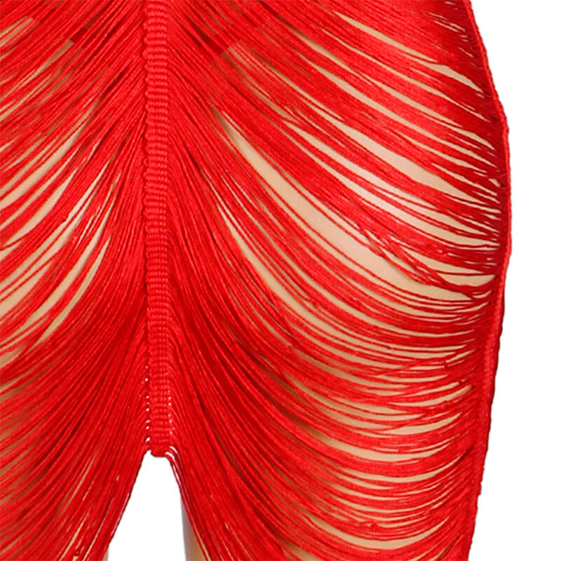 SUBBLIME SETS 954246 Robe À Bretelles + String Rouge S/M — accessoires inclus