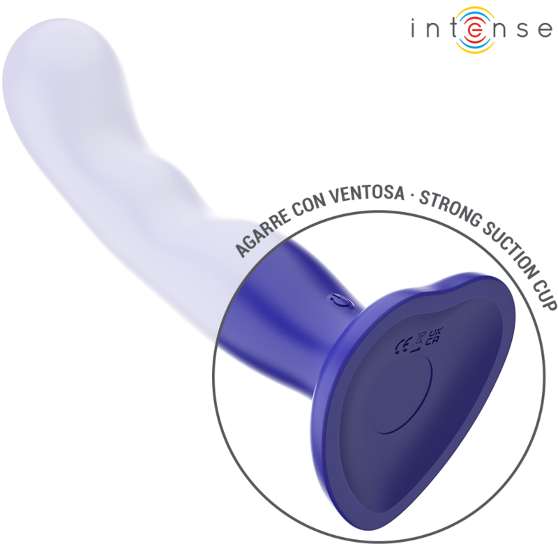 INTENSE REMOTE CONTROL Shorty Vibrateur Ventouse Télécommande Bleue — accessoires inclus