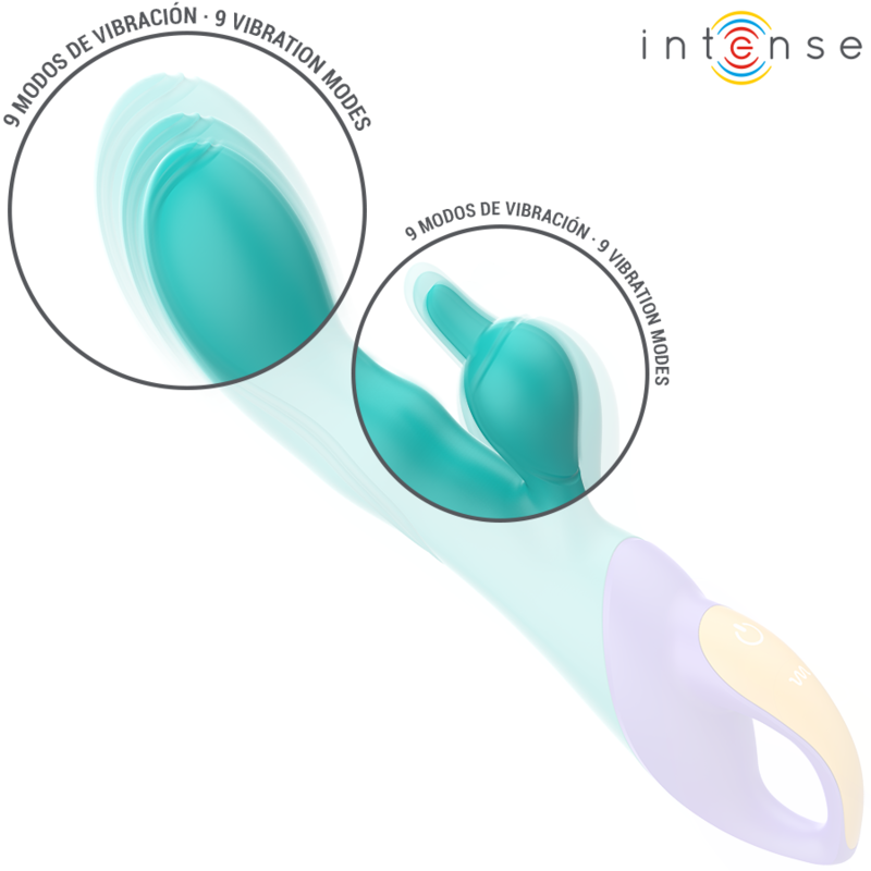 INTENSE HIGH TECH Fred Vibrateur Rabbit Bleu — vue alternative