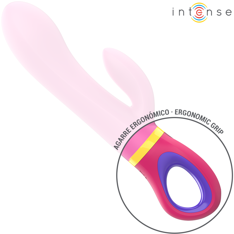 INTENSE HIGH TECH Vibrateur Lapin Rose Daphne — vue arrière