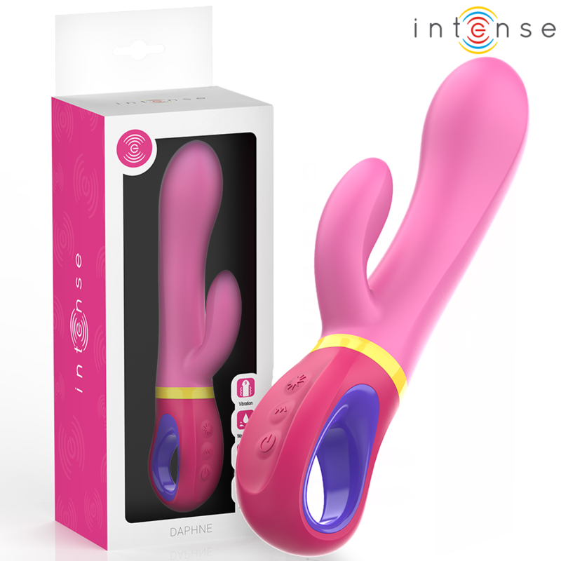 INTENSE HIGH TECH Vibrateur Lapin Rose Daphne - Aura Intime
