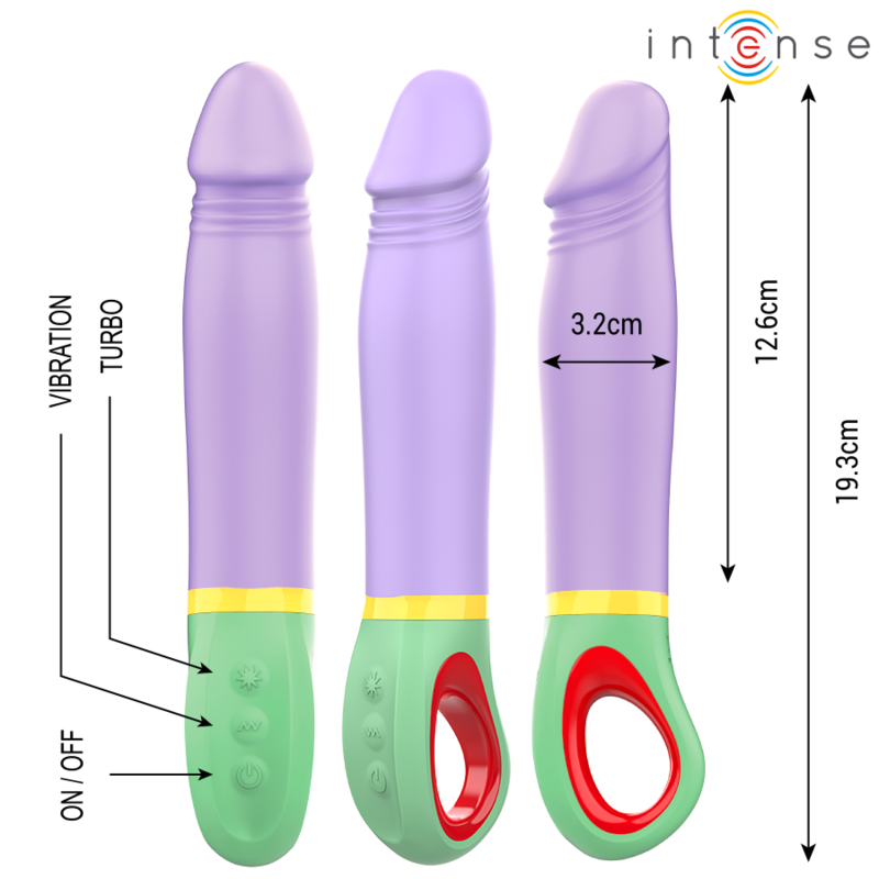 INTENSE HIGH TECH Vibrateur Violet Classique Velma — vue détaillée