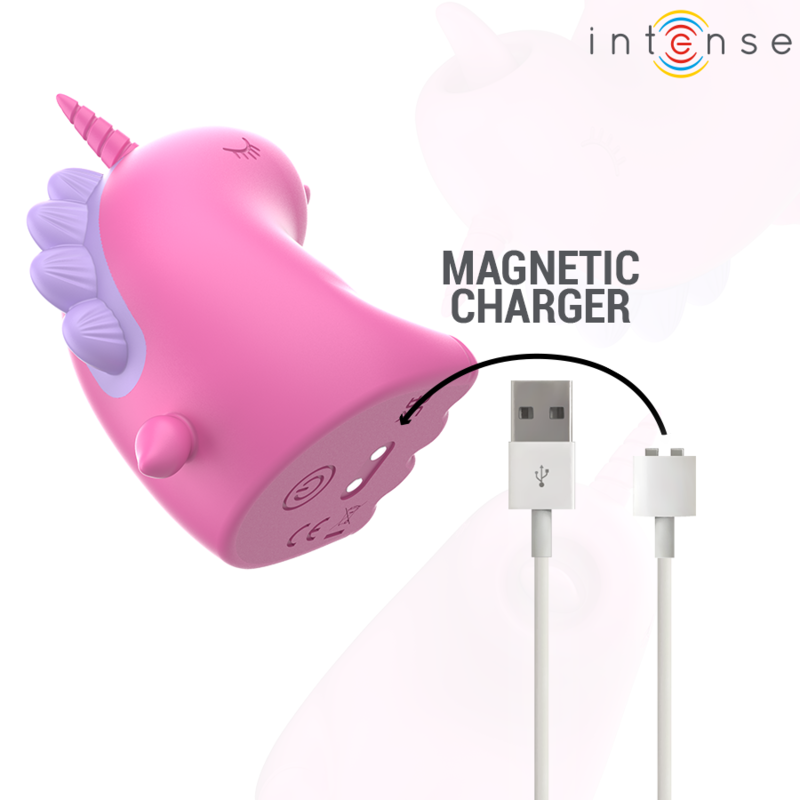 INTENSE FUN TOYS Stimulateur Langue Rotatif À 360° Pinkie — accessoires inclus