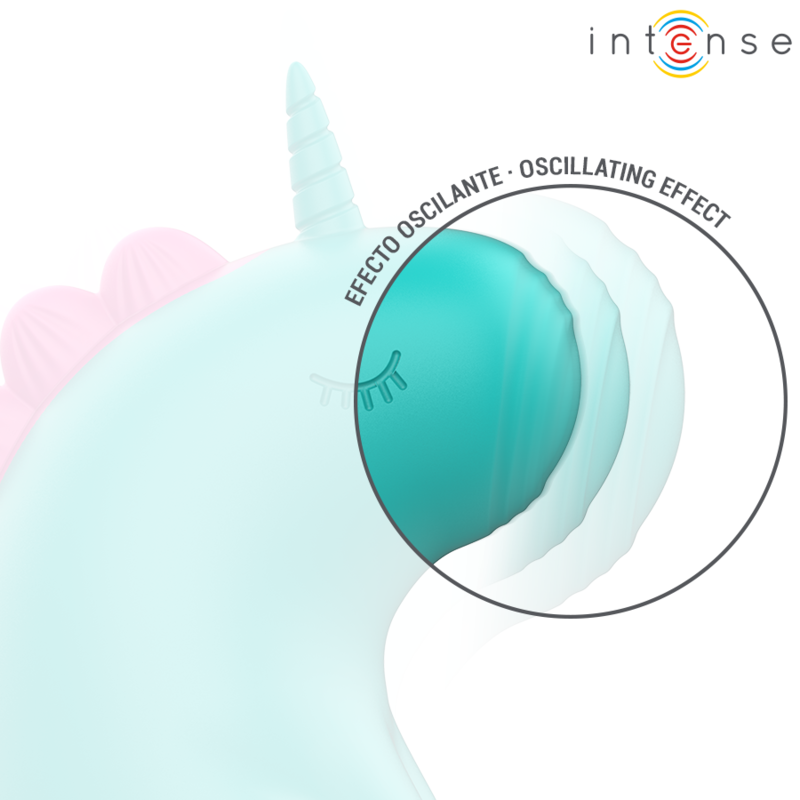 INTENSE FUN TOYS Stimulateur Tapage Langue Trixie Licorne — vue arrière