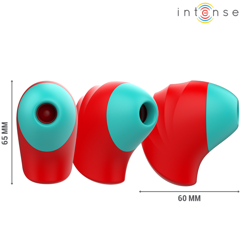INTENSE HIGH TECH Donnie Stimulateur Clitoridien Rouge/Vert — vue alternative