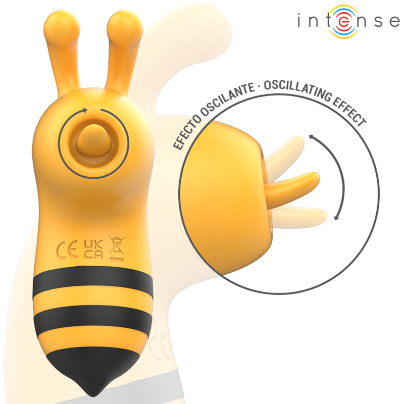 INTENSE FUN TOYS Stimulateur Maya Langue Rotative À 360º — vue arrière