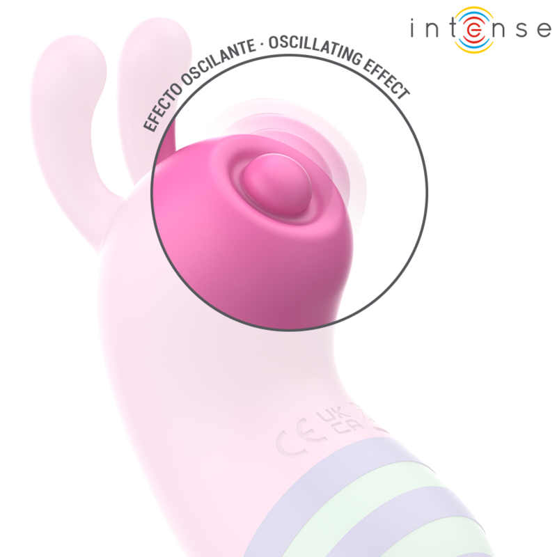 INTENSE FUN TOYS Stimulateur Langue À Pulsation Willie — vue arrière