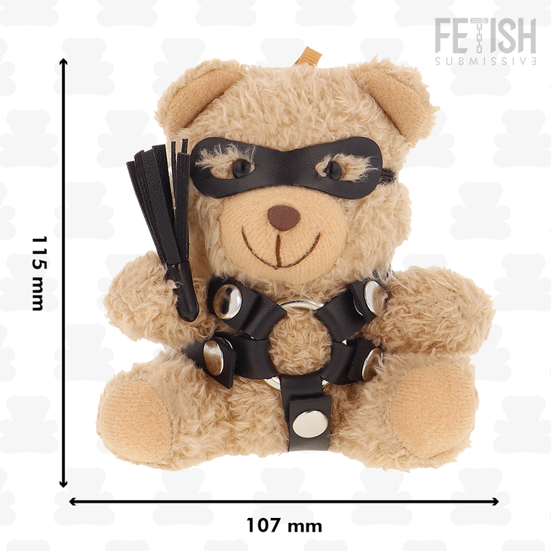 FETISH SUBMISSIVE REBEL TOYS TED TEDDY BEAR MODÈLE BDSM 2 — vue arrière