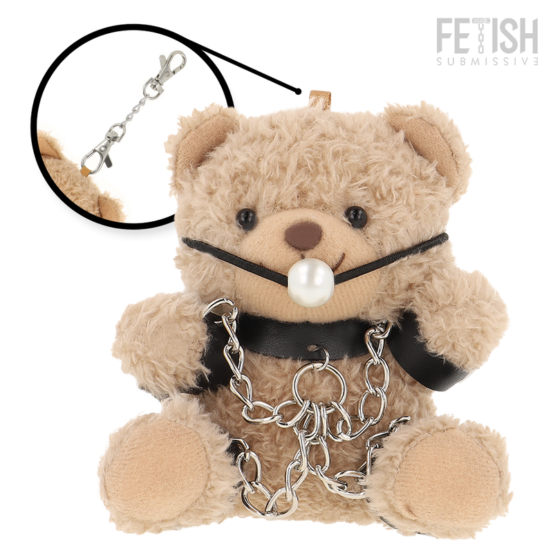FETISH SUBMISSIVE REBEL TOYS OURS PELUCHE FOZZIE MODÈLE BDSM 3 — vue détaillée